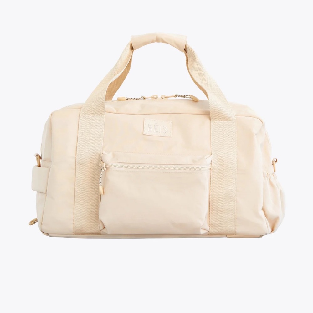 Beis Cream Duffel Bag